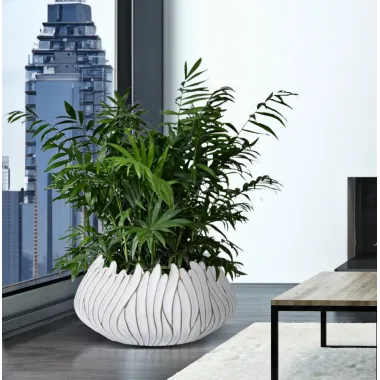 CACHEPOT RESINA HONDURAS 40X20 cm